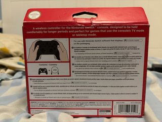 Mando Pro Nintendo Switch + Cargador