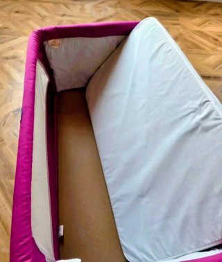 Cuna colecho Chicco rosa