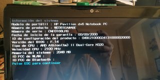 HP Pavilion DV6 - Ricambi