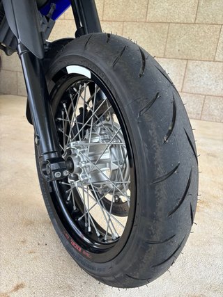 Yamaha XT660X Supermotard Azul