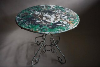 Mesa de jardín francesa