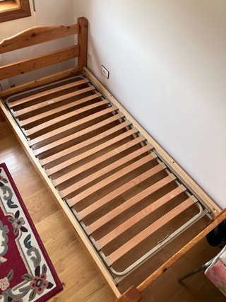 2 Camas 90x190 con Somier Reclinable