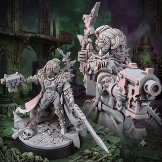 Miniatura Resina Comisaria Caos Proxy