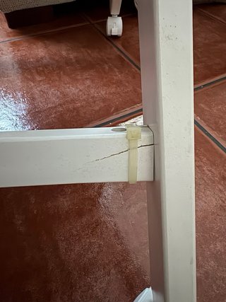 Minicuna blanco y gris
