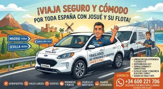 TRASLADOS DE PERSONAS Y PORTES EN FURGÓN