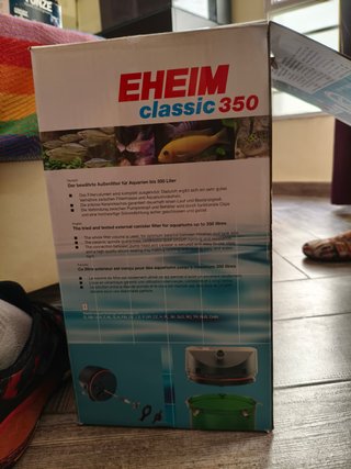 Filtro Eheim Classic 350 - Agua Dulce/Salada