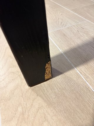 Mesa Extensible Ikea Negra 140x80