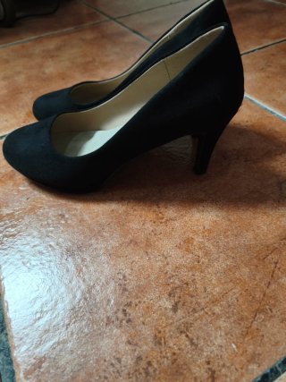Zapatos de tacón INEXTENSO negros talla 36