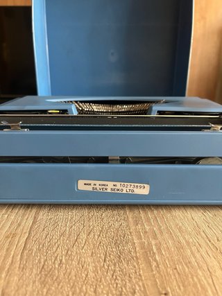 Máquina de escribir Silver Reed SR 10