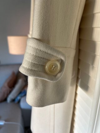 Abrigo Zara Beige Vintage