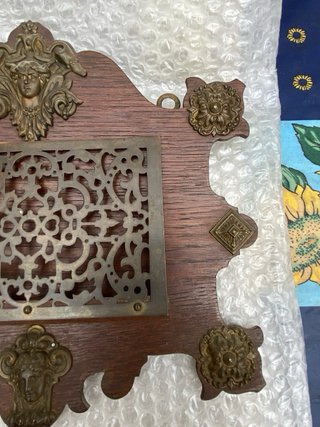 Antiguo Portacartas Art Nouveau,1920,autentico