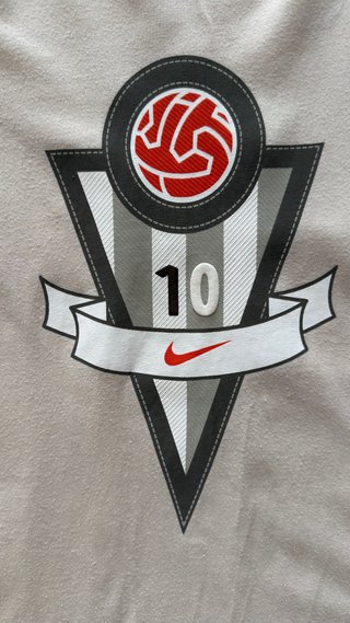 Camiseta Vintage Nike Fútbol Talla XL