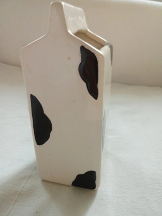 Portautensili Bricco Latte Vintage Ceramica
