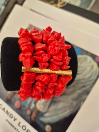 Pulsera Bimba y Lola Roja y Dorada