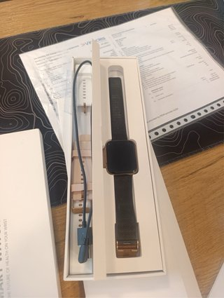 Smart Watch por Mayor (Oro/Gris)