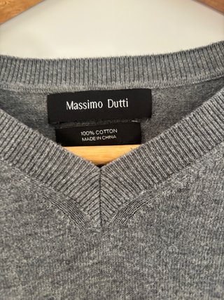 Jersey Massimo Dutti Gris