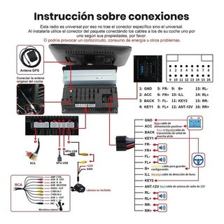 Radio coche 1DIN Android 10 pulg NUEVO