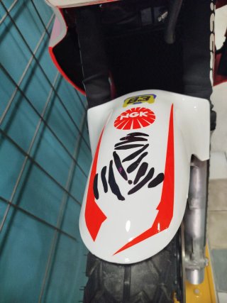 Kawasaki KLE 500 Adventure Naranja/Blanca