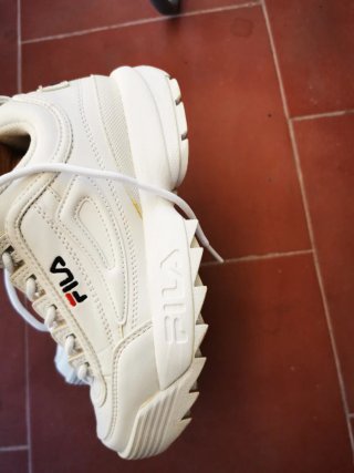 Zapatillas Fila Talla 37 Blancas