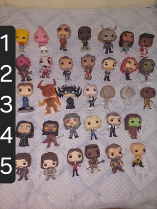 Lote funko marvel