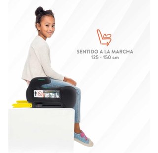 Alzador coche con Isofix Seguro y Cómodo