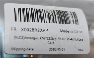 Correa Metalizada para Apple Watch - Rose Gold