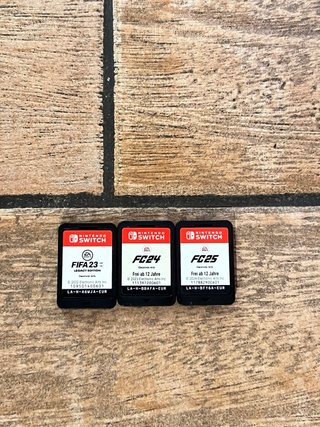 Pack FIFA 23, FC 24 y FC 25 Nintendo Switch