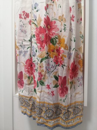 Vestido largo floral boho de tirantes