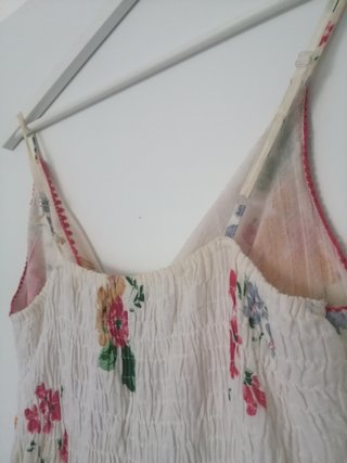 Vestido largo floral boho de tirantes