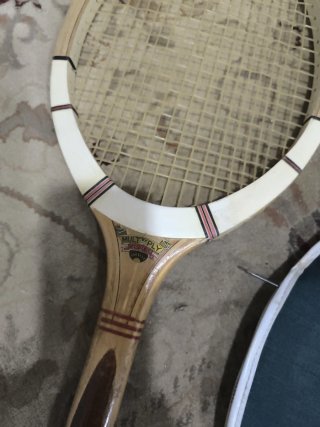 Raqueta vintage dunlop