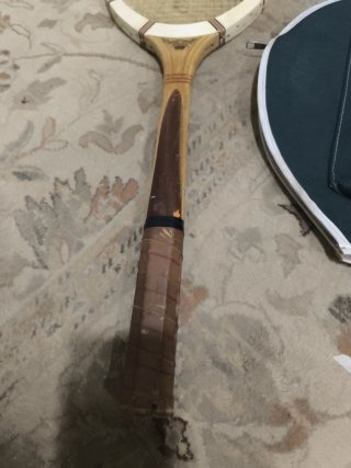 Raqueta vintage dunlop