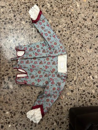 Falda valenciana tela indiana