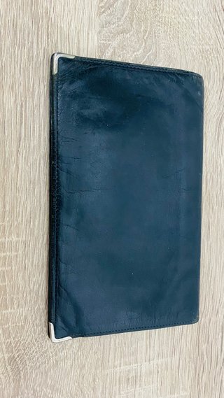 Billetera de cuero Made in Italy
