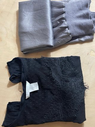 Maglia grigia in tessuto leggero