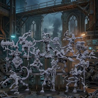 Miniaturas Sicarians Admech Resina Kill Team