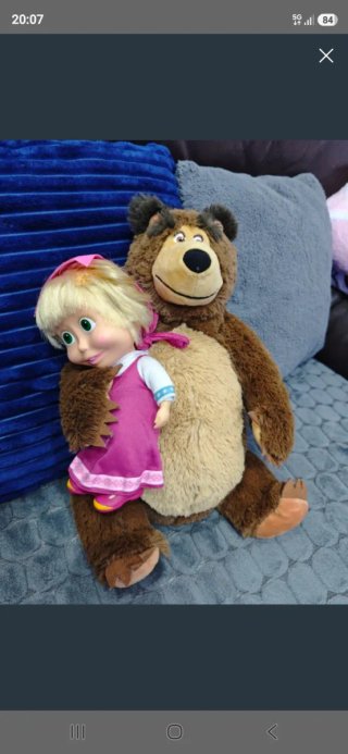 Muñeco Masha y el Oso
