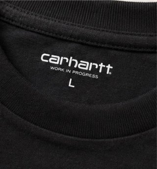 Camiseta Carhartt Negra - Talla L