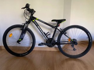 Bicicleta 24" Rockrider ST 500 COMO NUEVA