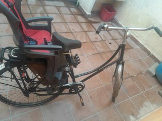 Bicicleta Clásica MEDLEY con Silla Infantil