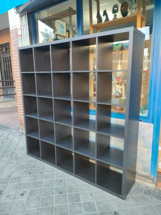 Estantería Organizador Negra y Marrón 640513971