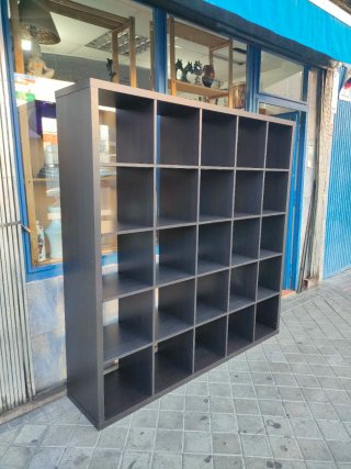 Estantería Organizador Negra y Marrón 640513971