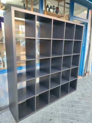 Estantería Organizador Negra y Marrón 640513971