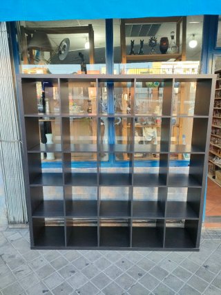 Estantería Organizador Negra y Marrón 640513971
