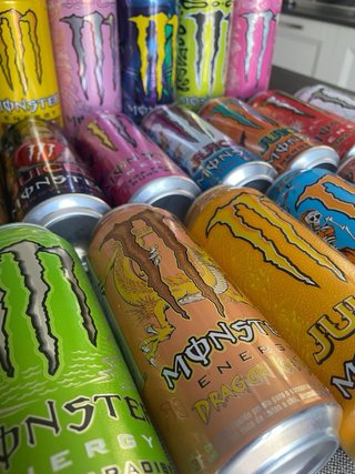 Lotto 17 Lattine Monster Energy