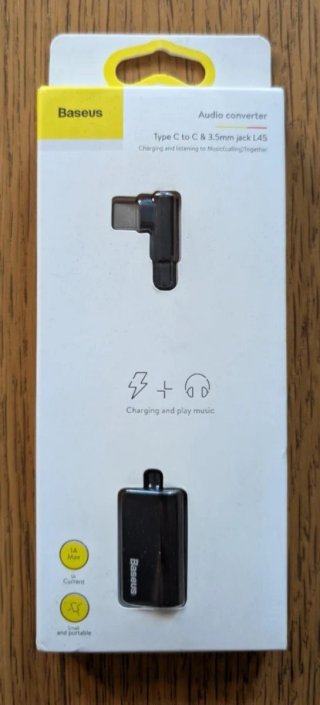 Adaptador Baseus USB-C a Jack 3.5mm
