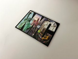 Lote imán Nueva York y llavero Mickey