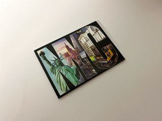 Lote imán Nueva York y llavero Mickey