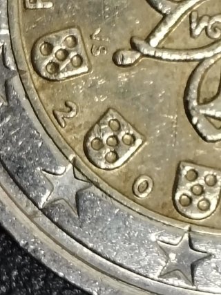2 Euros Portugal 2002 Con Errores