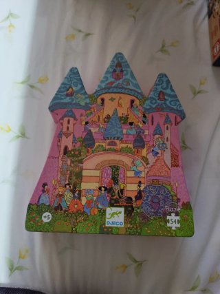 Puzzle Djeco Castillo Princesas 54 Piezas