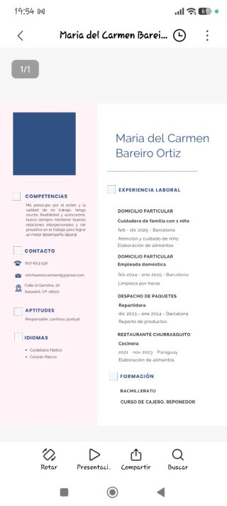 En busca de empleo